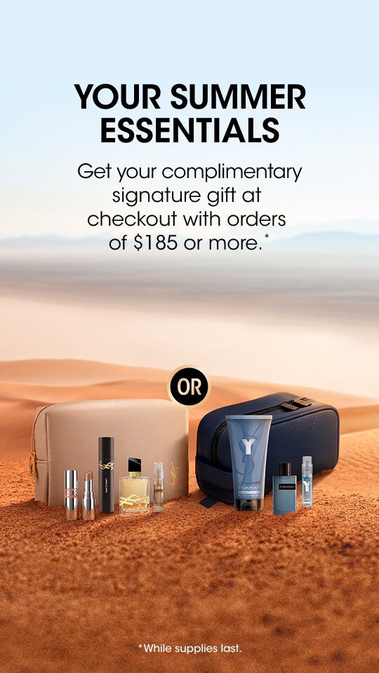 Gift with purchase $185+