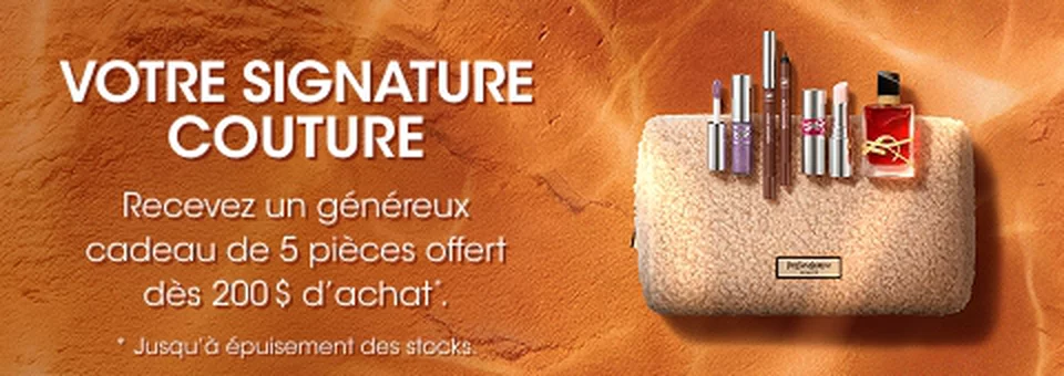 CADEAU A L'ACHAT DE 200$+