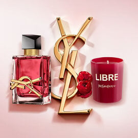 Get a complimentary mini candle with the purchase of LIBRE Berry Crush 50ml or more.