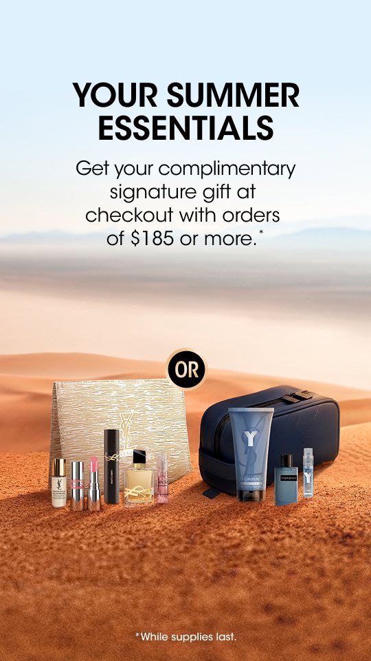 Gift with purchase $185+