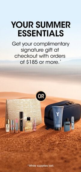 Gift with purchase $185+