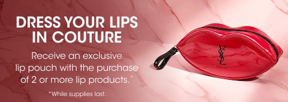 GWP LIP POUCH WHEN YOU PURCHASE 2+ LIP PRODUCTS