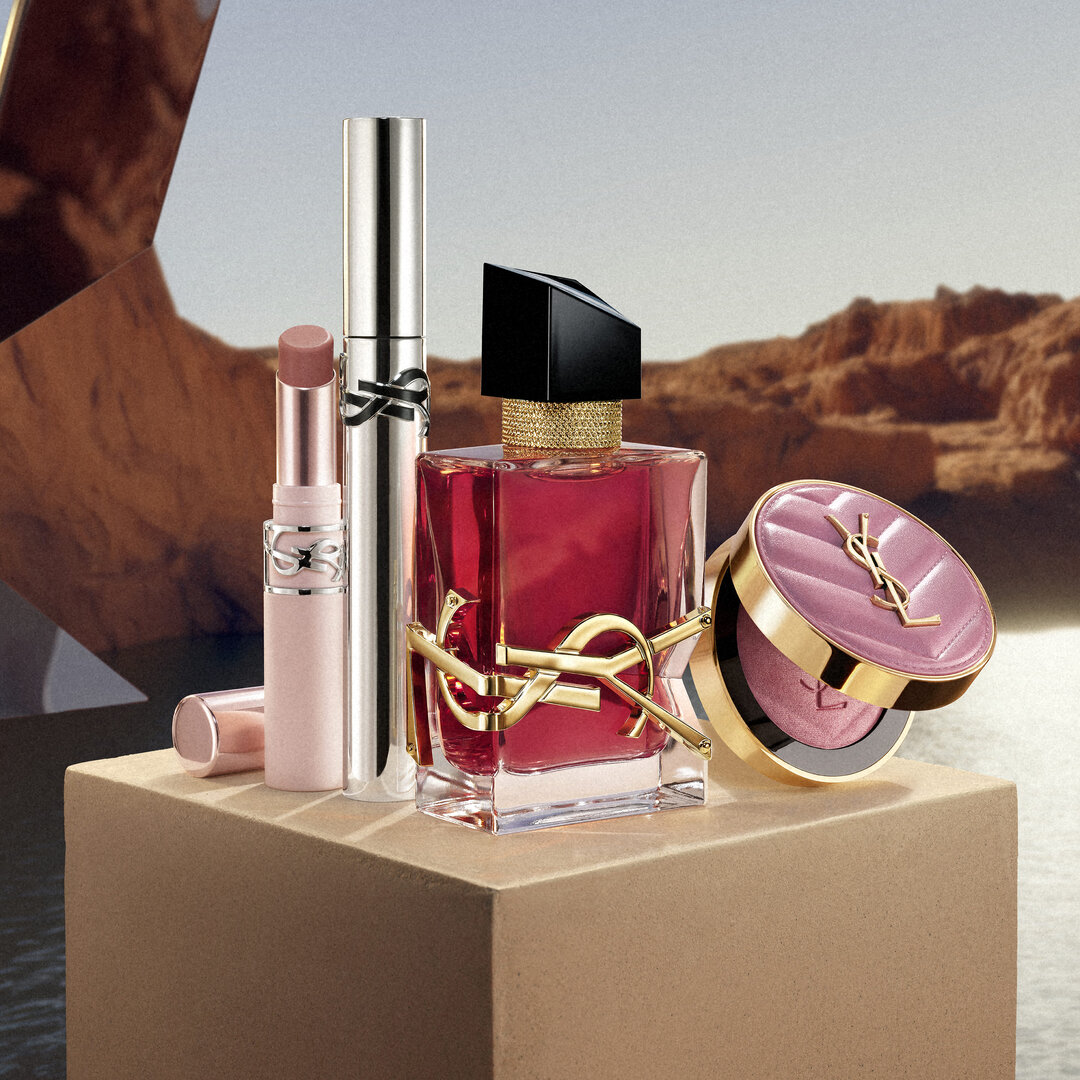 YSL MAKEUP AND LIBRE BERRY CRUSH