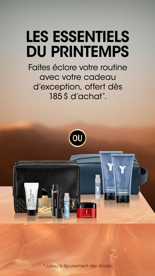 Cadeau du Printemps a l'achat de 185$+