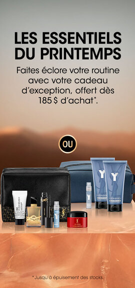 Cadeau du Printemps a l'achat de 185$+