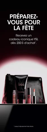 Cadeau avec achat de 200$+