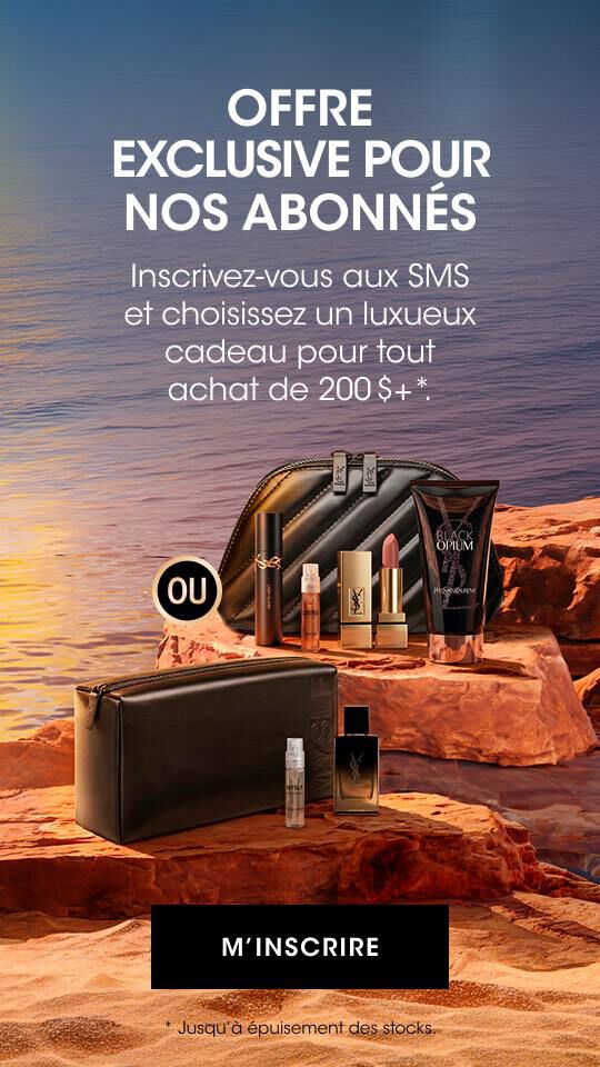 Gift with purchase on $200+ pour les abonnes