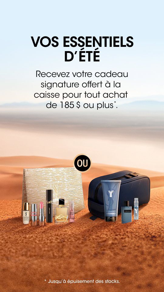 Cadeau avec achat de 185$+