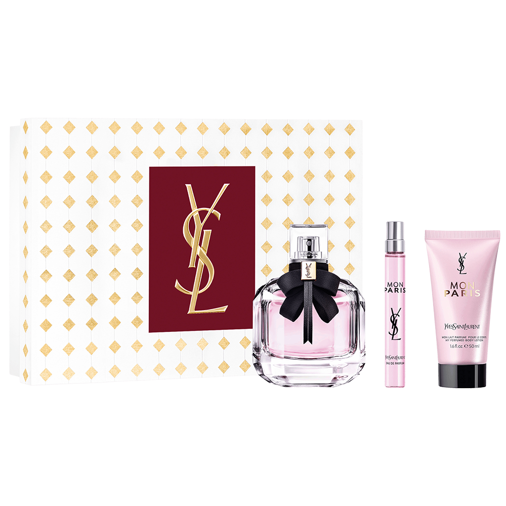 【新品未使用】Yves Saint Laurent MON PARIS セット YSL Mon Paris Eau de Parfum 90ml Gift Set - Yves Saint Laurent