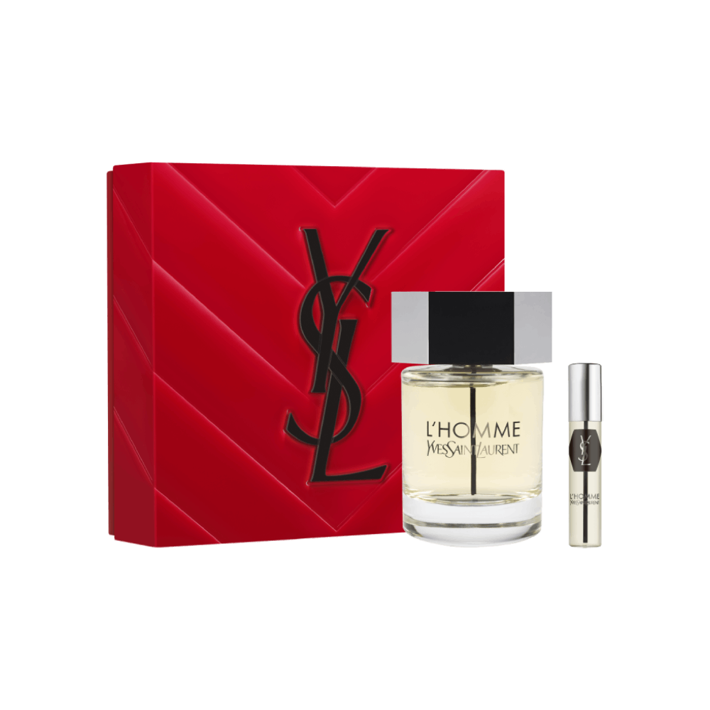YSL Beauty's L'Homme Eau de Toilette gift set fragrances for him