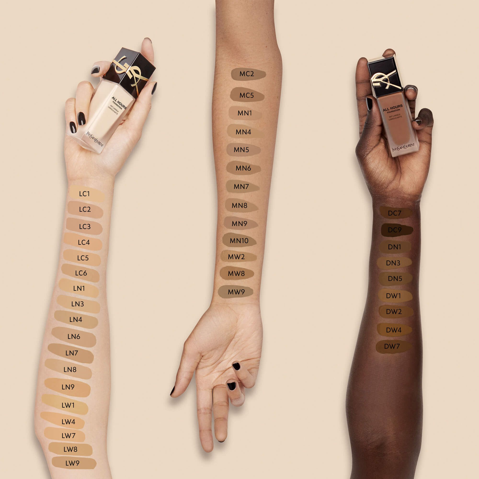 Ysl all hours foundation ingredients top