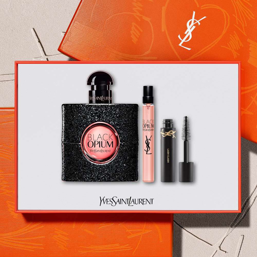 Yves Saint Laurent Ladies Black Opium Gift Set