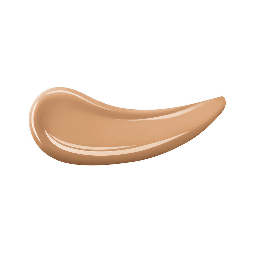 YSL SKIN AFFAIR SOFT GLOW CUSHION FOUNDATION texture swatch. Creamy liquid formula with a radiant, luminous finish.