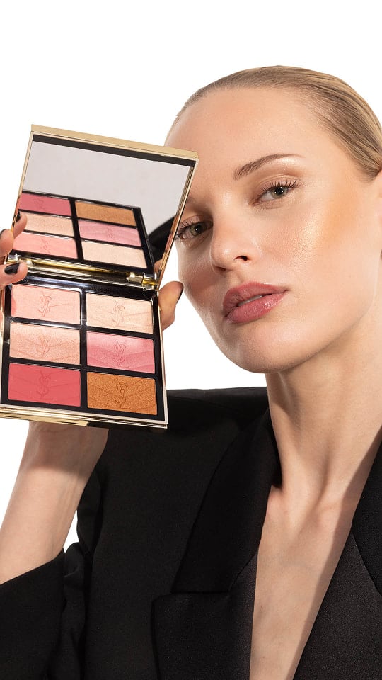 チーク YSL COUTURE FACE PALETTE YSL Couture Face Palette Blush & Highlighter - YSL Beauty CA